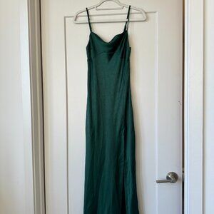 Petal & Pup Long Emerald Green Dress